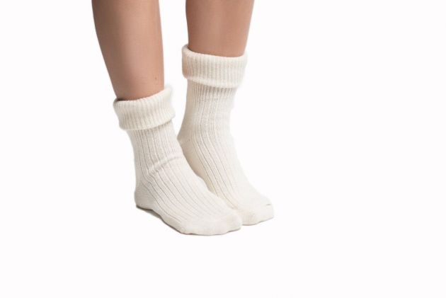 Oktoberfest Socks Ladies Off-White 
