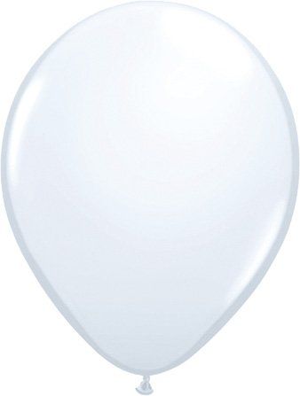 Witte Ballonnen (30 cm) (10 stuks)
