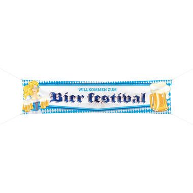 Spandoek Oktoberfest 40 x 180 cm plastic