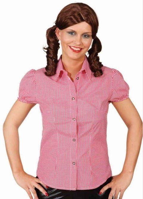 Damesblouse Rood